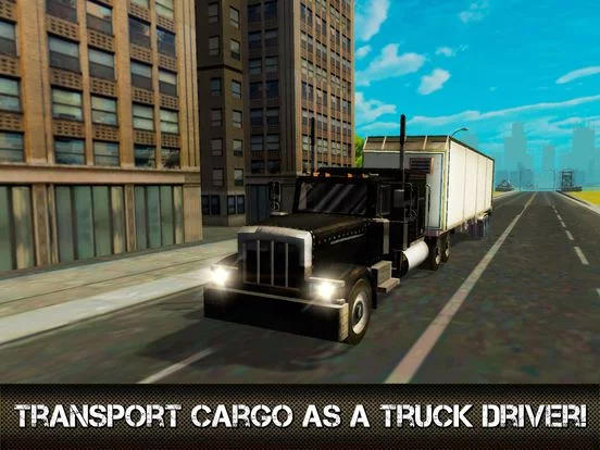 Изображение игры: Great American Cargo Trucks: Driving Sim 3D Full