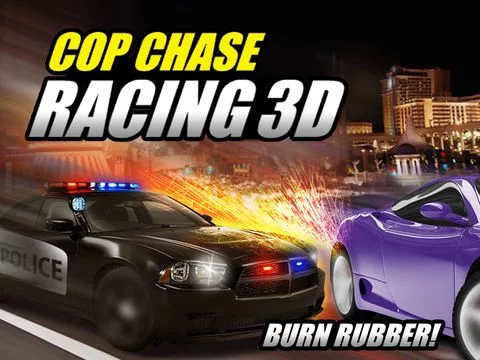 Изображение игры: A Cop Chase Car Race 3D FREE - By Dead Cool Apps