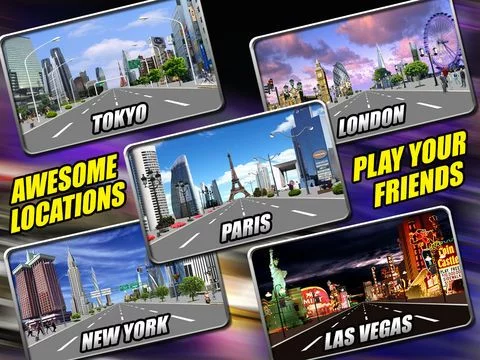 Изображение игры: Cop Chase Car Race Multiplayer Edition 3D FREE - By Dead Cool Apps