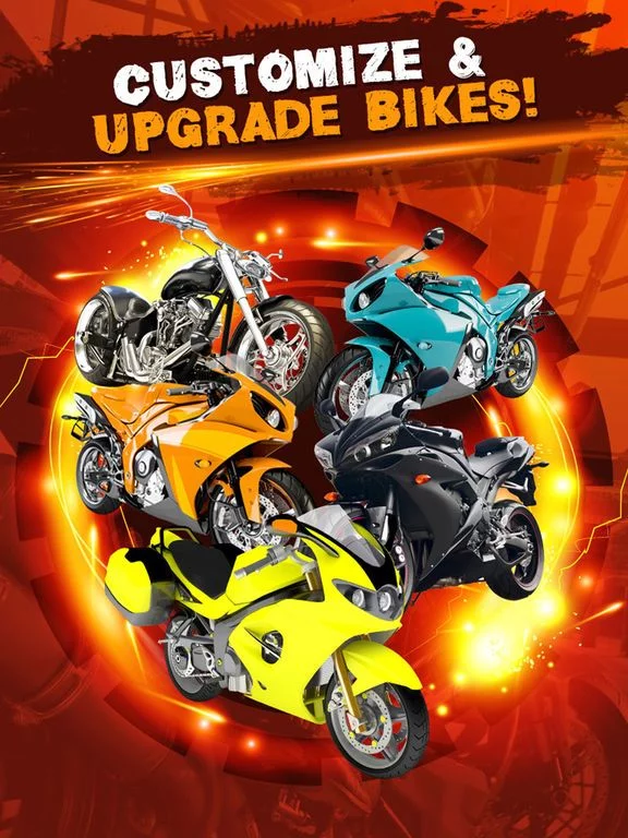 Изображение игры: Stunt Bike Ultimate Racing - Amazing Speed Motorcycle Rival Race Meltdown 3D