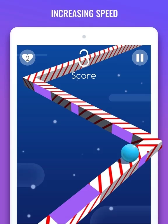 Изображение игры: Spin Race - Zig Zag Drift Line
