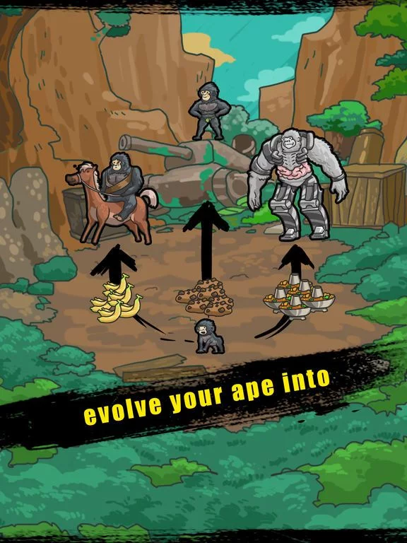 Изображение игры: Apes Evolution World