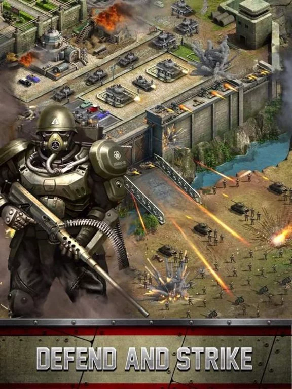 Изображение игры: World War Mobile