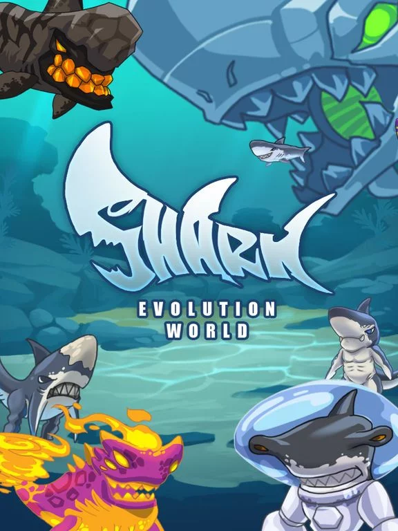 Изображение игры: Shark Evolution World