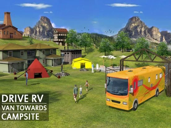 Изображение игры: Offroad Camper Truck Simulator