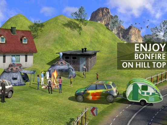 Изображение игры: Offroad Camper Truck Simulator