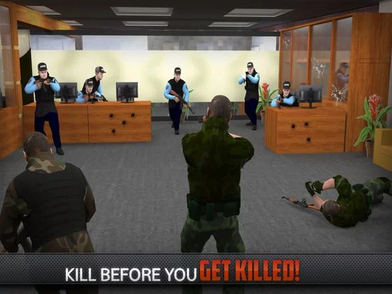 Изображение игры: Bank Robbery Real Car Driver Escape Shooting Game