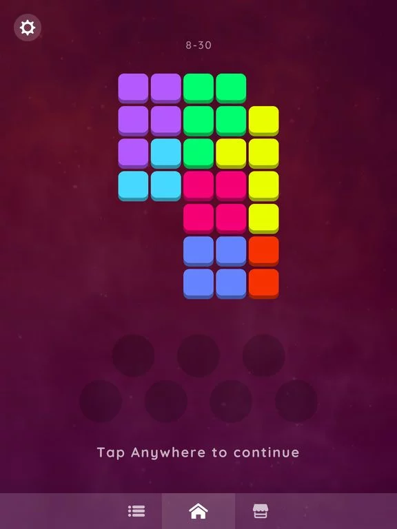 Изображение игры: Bloxx Block Puzzle