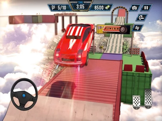 Изображение игры: Impossible Driving Test Simulator 3D