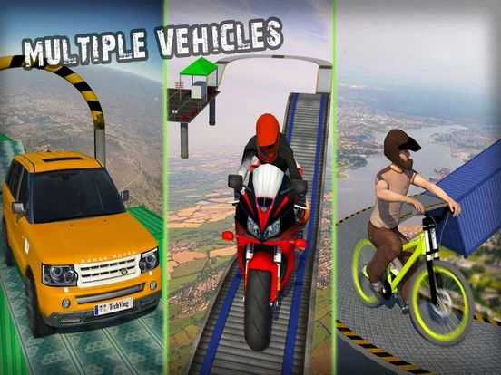 Изображение игры: Impossible Driving Test Simulator 3D