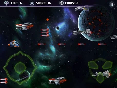 Изображение игры: Galaxy Warfare Free - space shooter