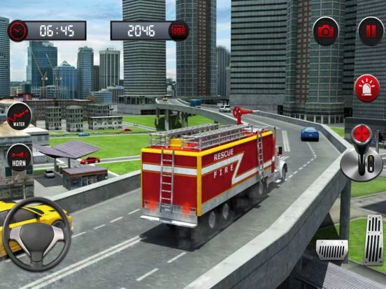 Изображение игры: Rescue Fire Truck Simulator Game: 911 Firefighter