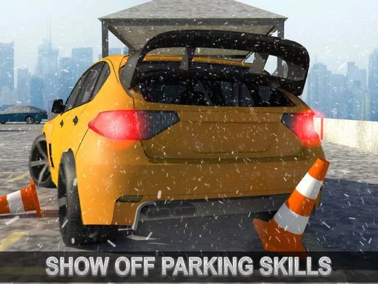 Изображение игры: Multi-Level Snow Car Parking Mania 3D Simulator
