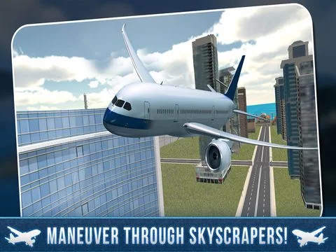 Изображение игры: Real Airport City Air Plane Flight Simulator