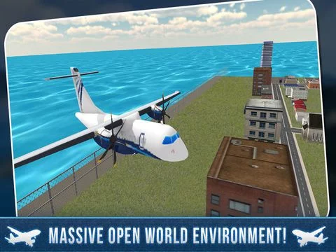 Изображение игры: Real Airport City Air Plane Flight Simulator