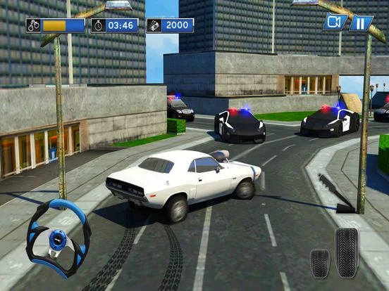 Изображение игры: Police Chase Car Escape - Hot Pursuit Racing Mania