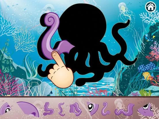 Изображение игры: Ocean Puzzle for kids & toddlers (Premium)
