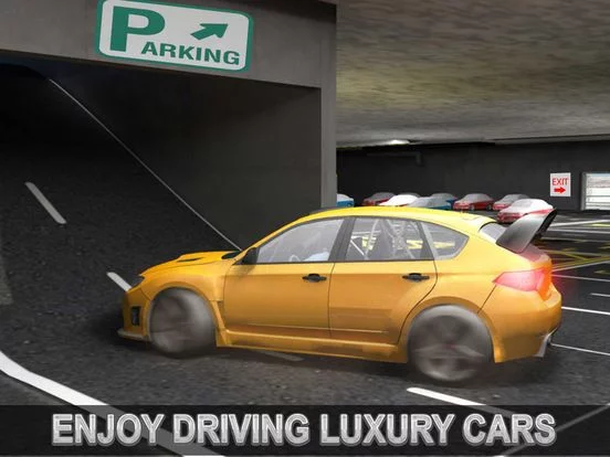 Изображение игры: Multi-Level Snow Car Parking Mania 3D Simulator