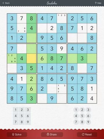 Изображение игры: Sudoku 2 - japanese logic puzzle game with board of number squares