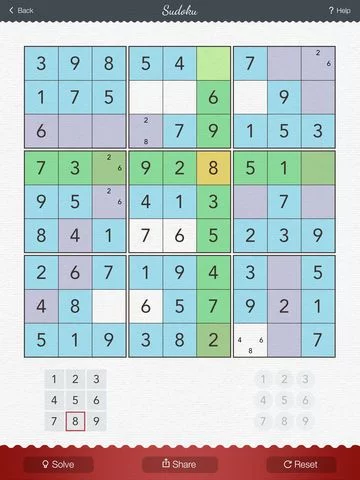 Изображение игры: Sudoku 2 - japanese logic puzzle game with board of number squares