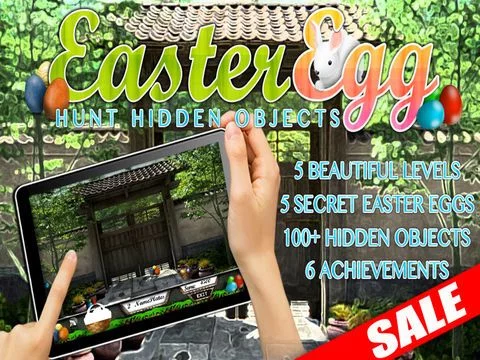 Изображение игры: Secret Easter Egg Hunt Hidden Objects Game (iPad Edition)