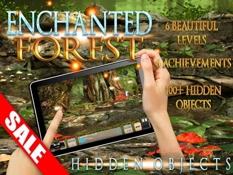 Изображение игры: Hidden Objects Enchanted Forest Fantasy Kids Game (iPad Edition)