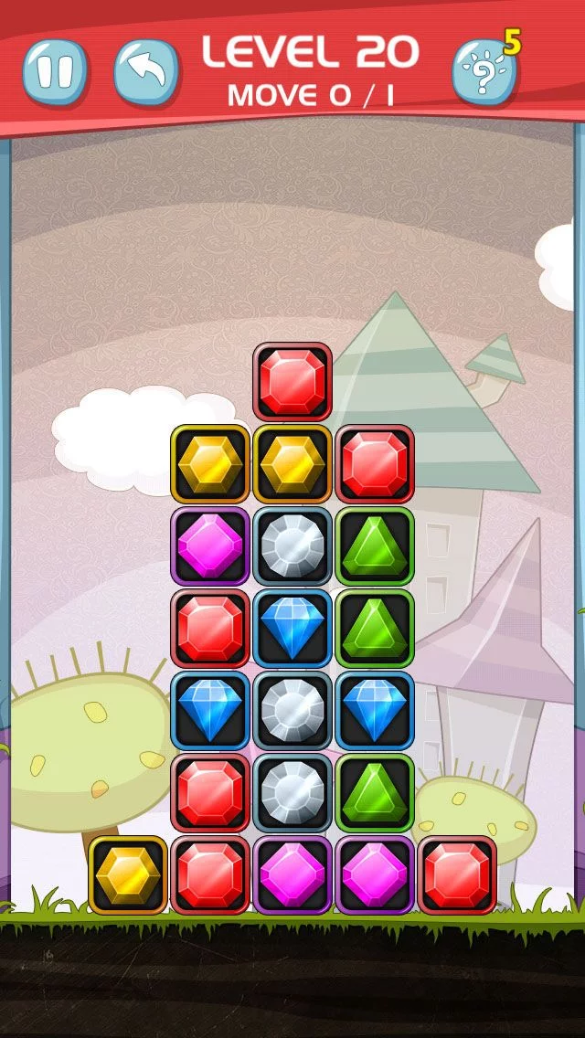 Изображение игры: Move the Jewel
