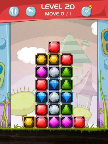 Изображение игры: Move the Jewel HD