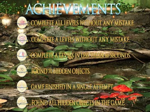 Изображение игры: Hidden Objects Enchanted Forest Fantasy Kids Game (iPad Edition)