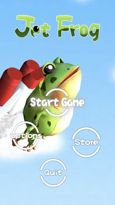 Изображение игры: Jet Frog
