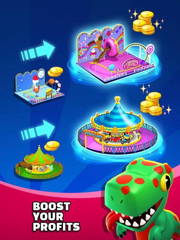 Изображение игры: Click Park: Idle Building Game
