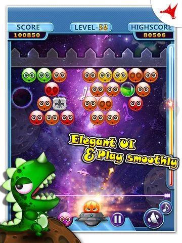 Изображение игры: Infinite Bubble Shooter HD