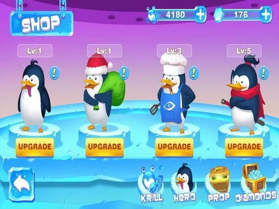 Изображение игры: Super Penguin Run