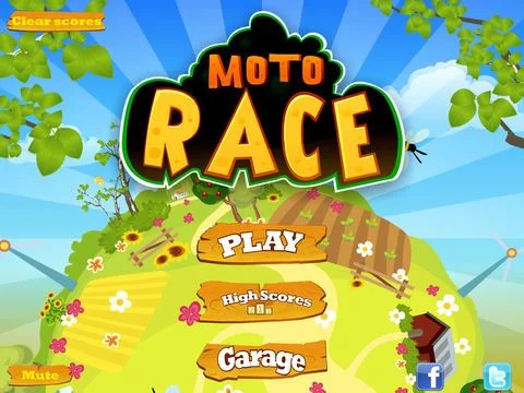 Изображение игры: Moto Race Free
