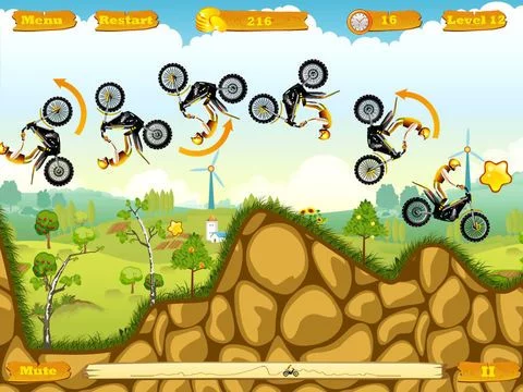 Изображение игры: Moto Race Free