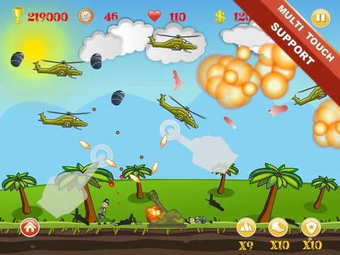 Изображение игры: HeliInvasion HD