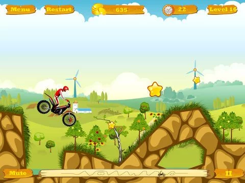 Изображение игры: Moto Race Free
