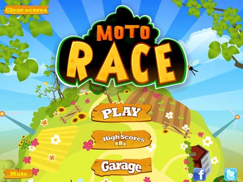 Изображение игры: Moto Race Free