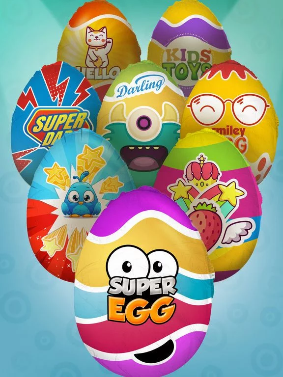 Изображение игры: Chocolate eggs for kids