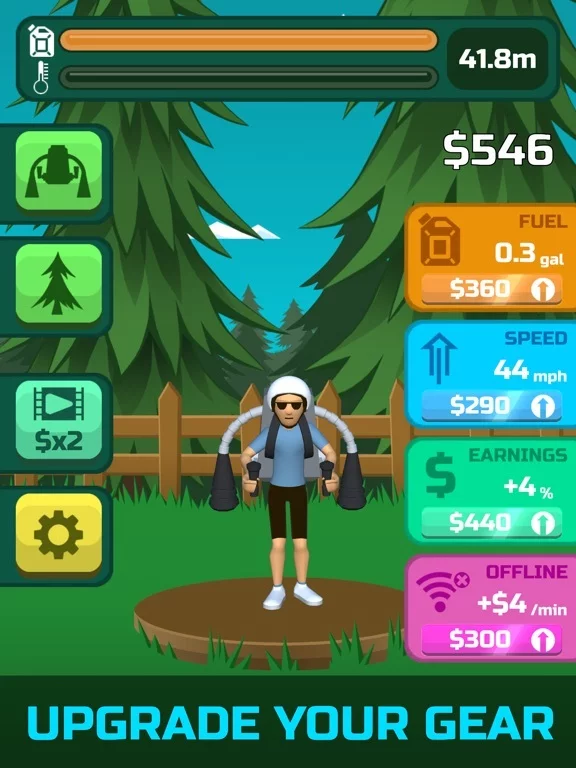 Изображение игры: Jetpack Rise
