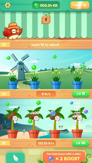 Изображение игры: Plant Garden: Clicker Game
