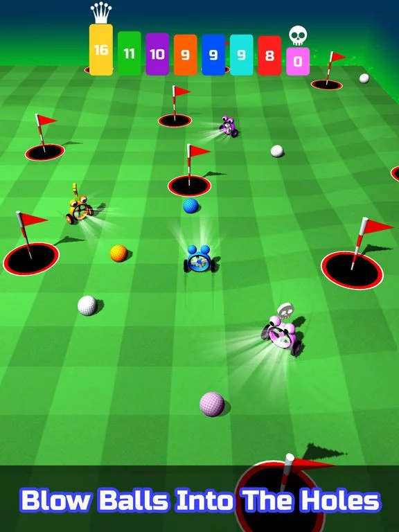 Изображение игры: Blow Golf
