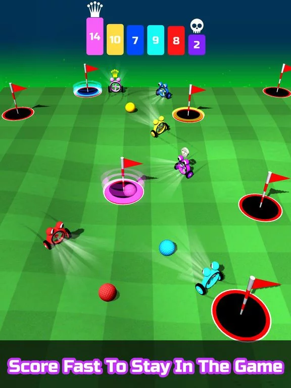 Изображение игры: Blow Golf