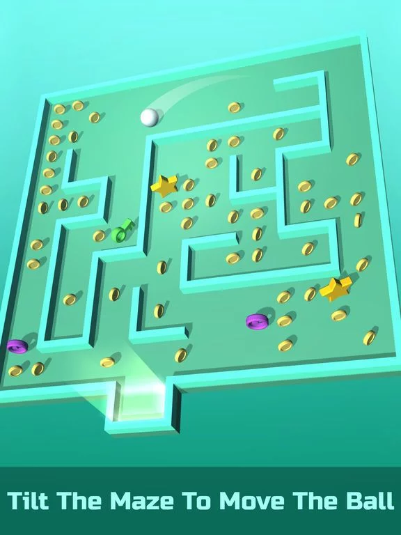 Изображение игры: Tilt Maze!