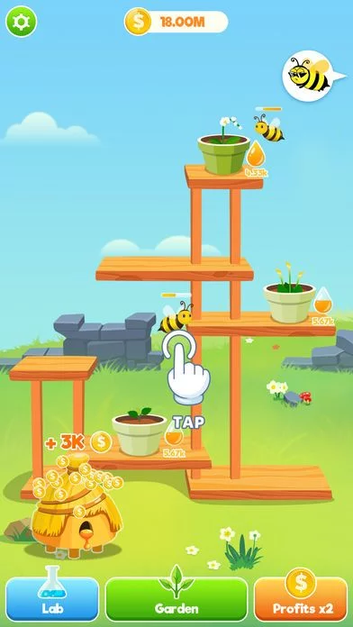 Изображение игры: Honeybee Garden