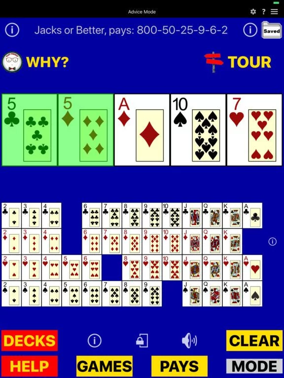 Изображение игры: Play Perfect Video Poker Lite