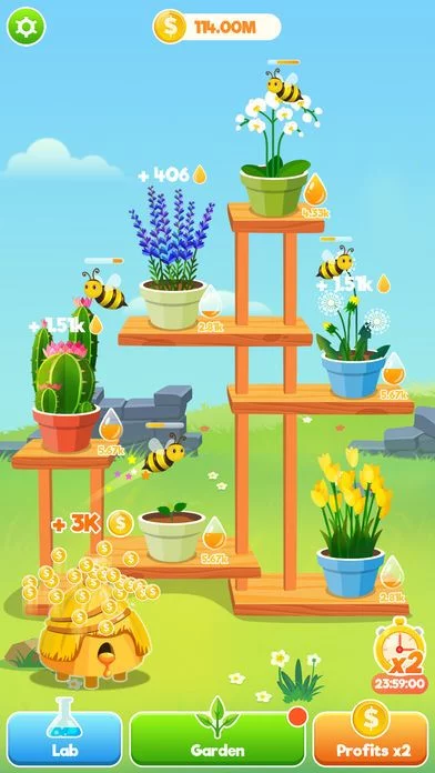 Изображение игры: Honeybee Garden