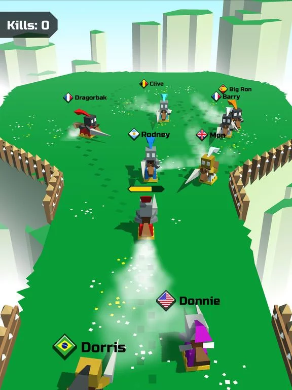 Изображение игры: Joust.io