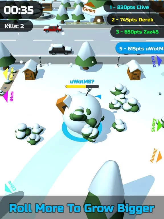 Изображение игры: Snowball Clash
