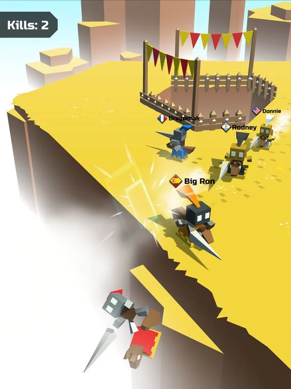 Изображение игры: Joust.io